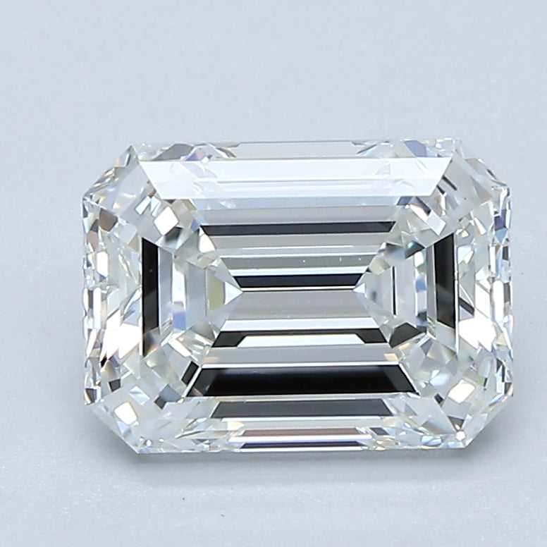 2.01ct EMERALD, F VVS2 — GIA — Laura Milman New York