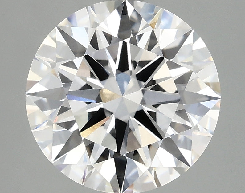 3.08ct Round, E VVS2 — IGI