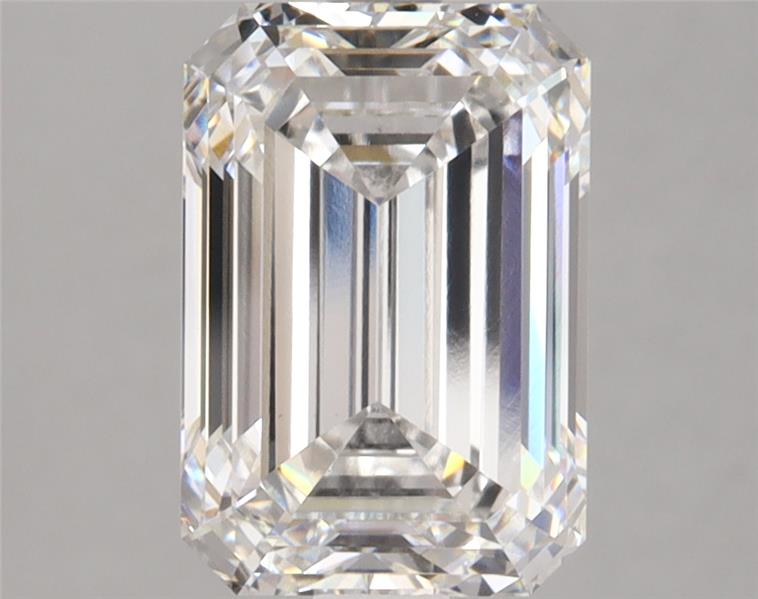 3.41ct Emerald Lab-Grown Diamond — F VS2, IGI Certified