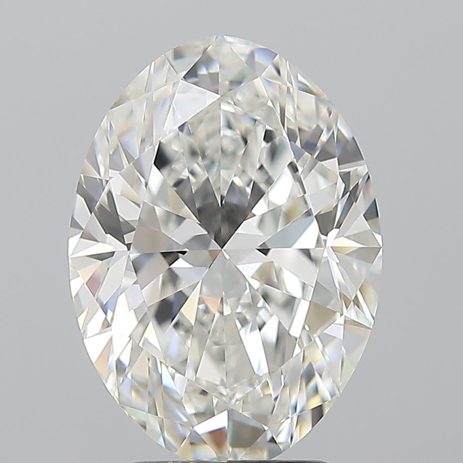 3.5ct Oval Natural Diamond — G VVS1, GIA Certified