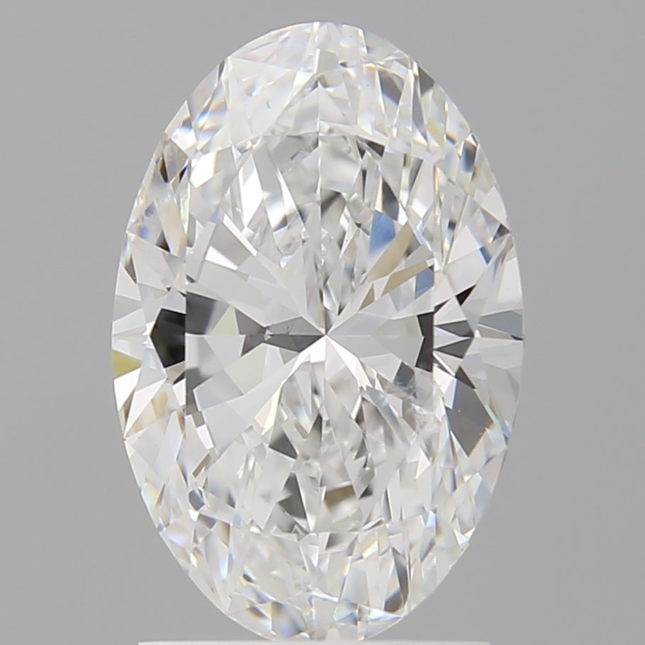 2.09ct Oval Lab-Grown Diamond — D VVS2, IGI Certified