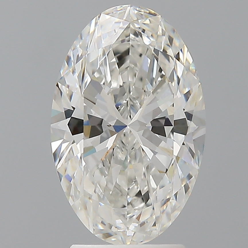 3.05ct Oval Lab-Grown Diamond — F VVS2, IGI Certified