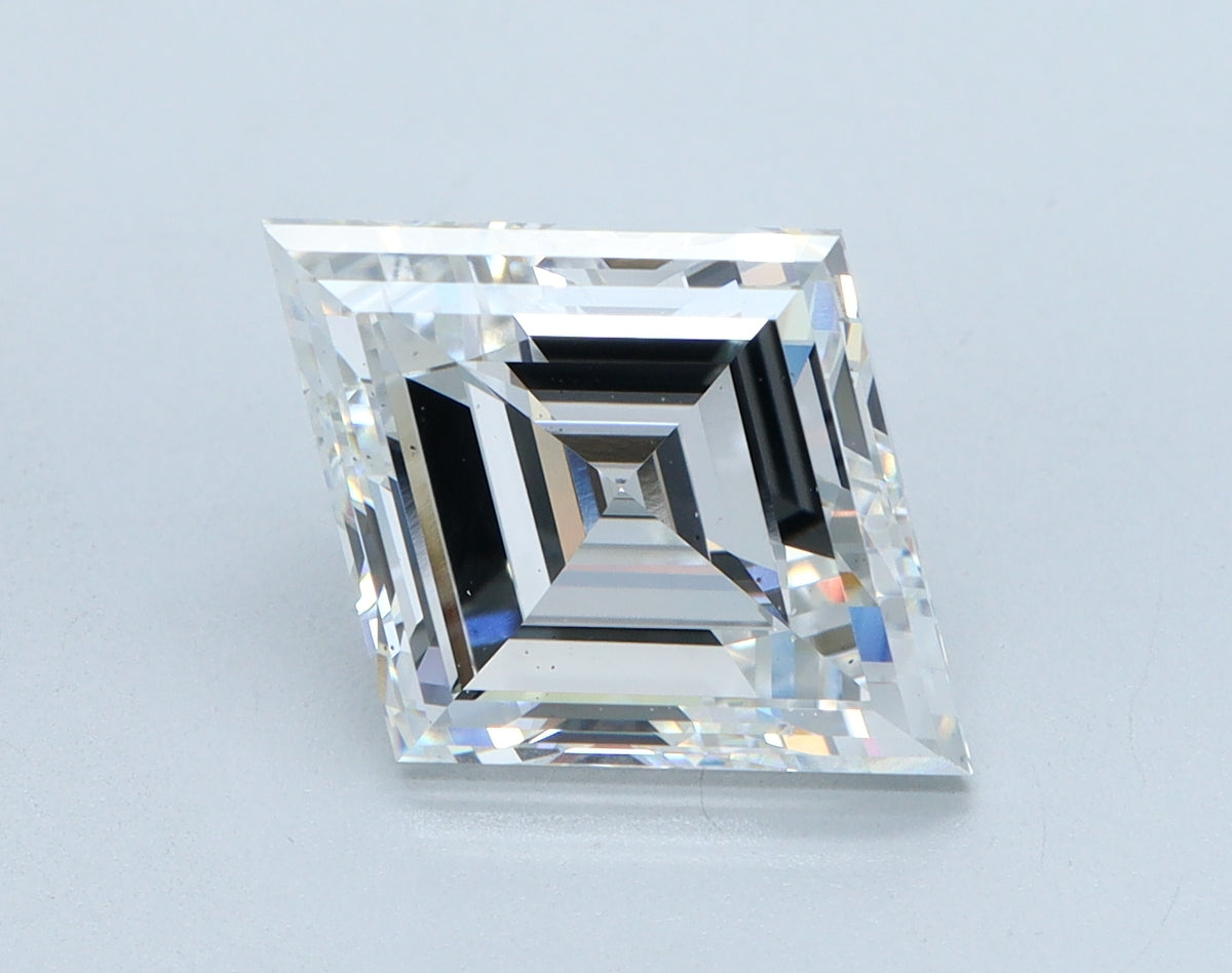 3.05ct Lozenge Step Cut, E VS2 — IGI