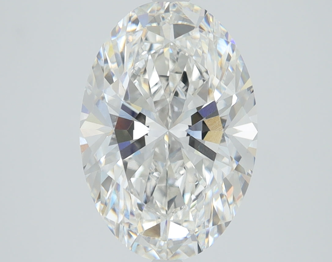 3.09ct Oval, F VVS2 — IGI