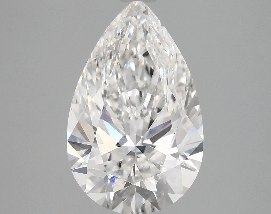 3.09ct Pear Lab-Grown Diamond — E VS2, IGI Certified