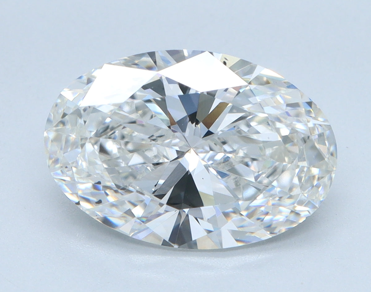 3.34ct Oval, F VS2 — IGI