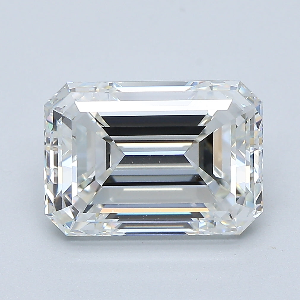 3.5ct Emerald Natural Diamond — F VVS1, GIA Certified