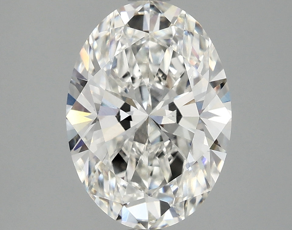 2.86ct Oval, F VS1 — IGI