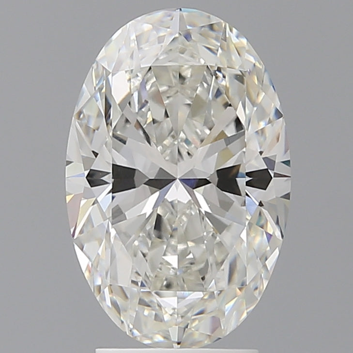 3.51ct Oval Lab-Grown Diamond — F VVS2, IGI Certified