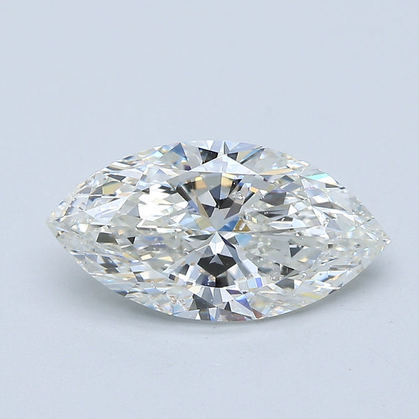 2.5ct Marquise Natural Diamond — H SI2, GIA Certified