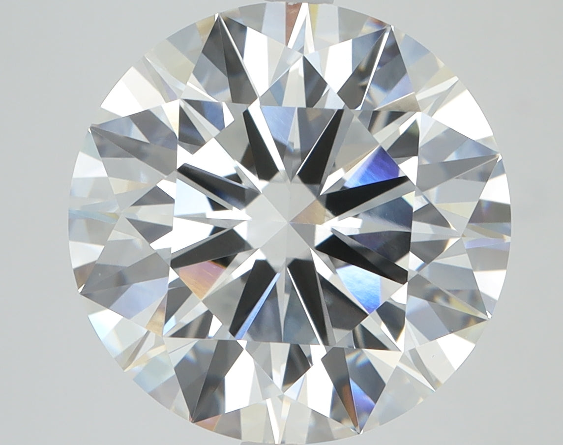 7.03ct Round, F VVS2 — IGI