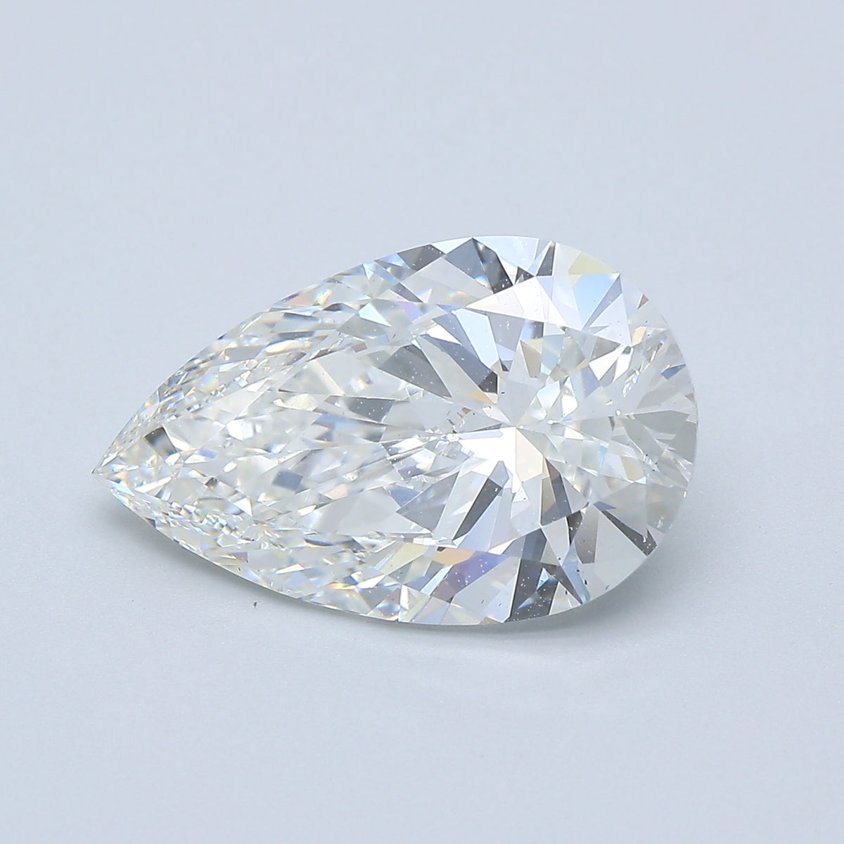 4.93ct Pear, F VS2 — IGI