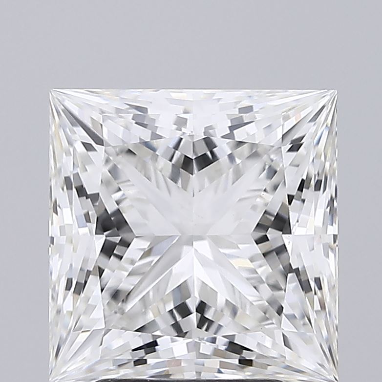 3.57ct Princess, E VVS2 — IGI