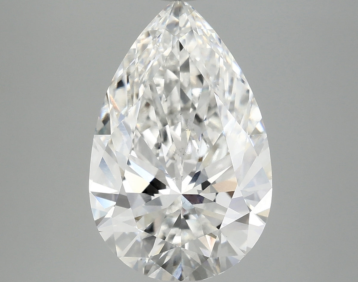 4.57ct Pear, F VS2 — IGI