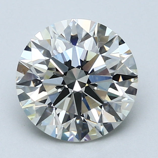 2.3ct Round Natural Diamond — J VS2, GIA Certified