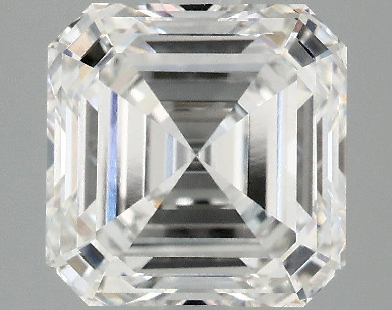 3.06ct Asscher, F VVS2 — IGI