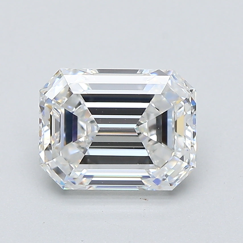 1.69ct Emerald Natural Diamond — D VVS2, GIA Certified