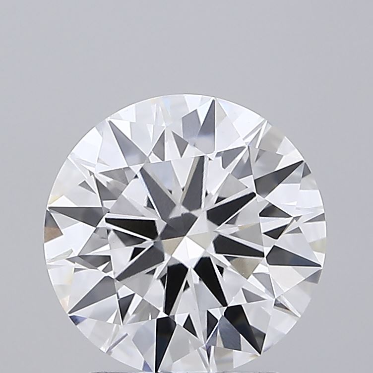 2.18ct Round, E VS1 — IGI