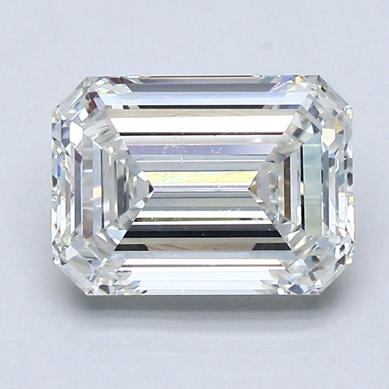 2.01ct Emerald Natural Diamond — H VS2, GIA Certified