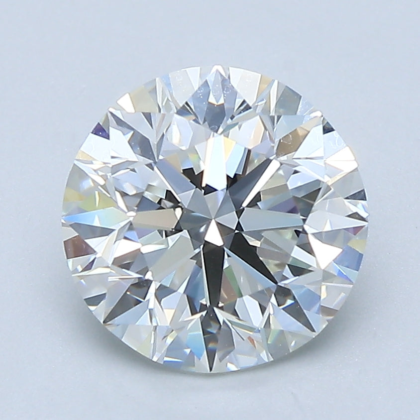 2.5ct Round Natural Diamond — H VS1, GIA Certified