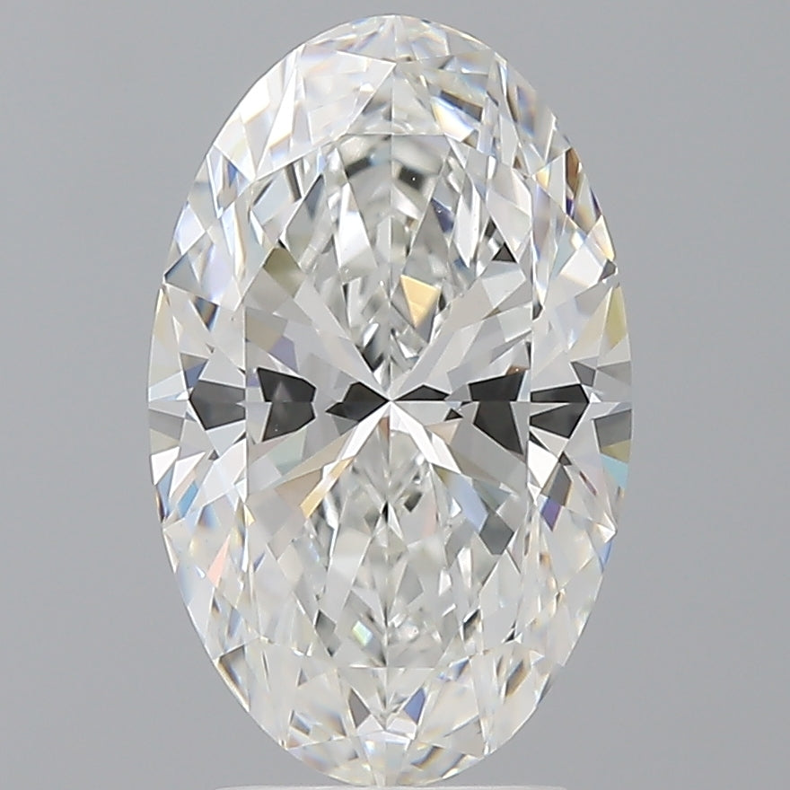3.5ct Oval Lab-Grown Diamond — F VVS2, IGI Certified