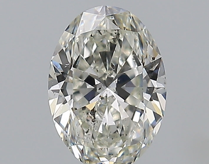 1.3ct Oval Natural Diamond — J SI2, GIA Certified