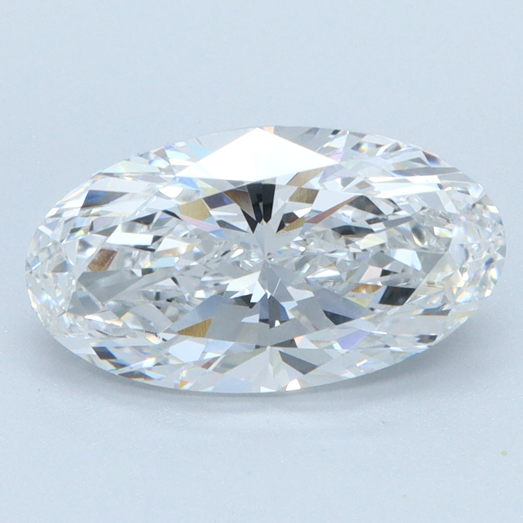 2.29ct Moval Lab-Grown Diamond — E VS1, IGI Certified