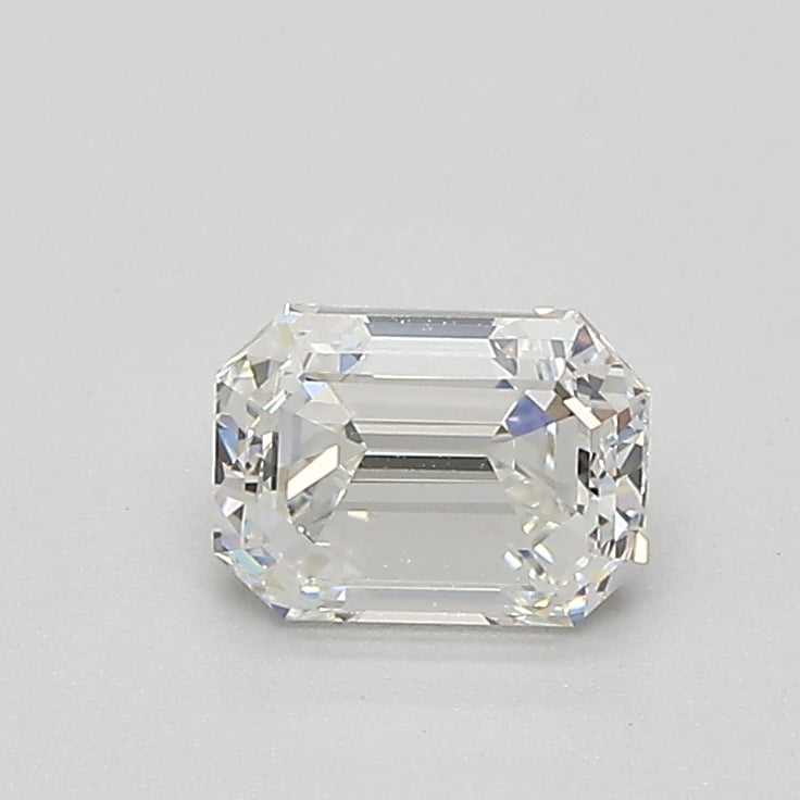 0.7ct Emerald Natural Diamond — H VVS2, GIA Certified