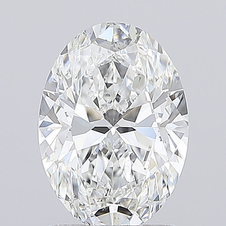 2.01ct Oval Natural Diamond — F SI1, GIA Certified