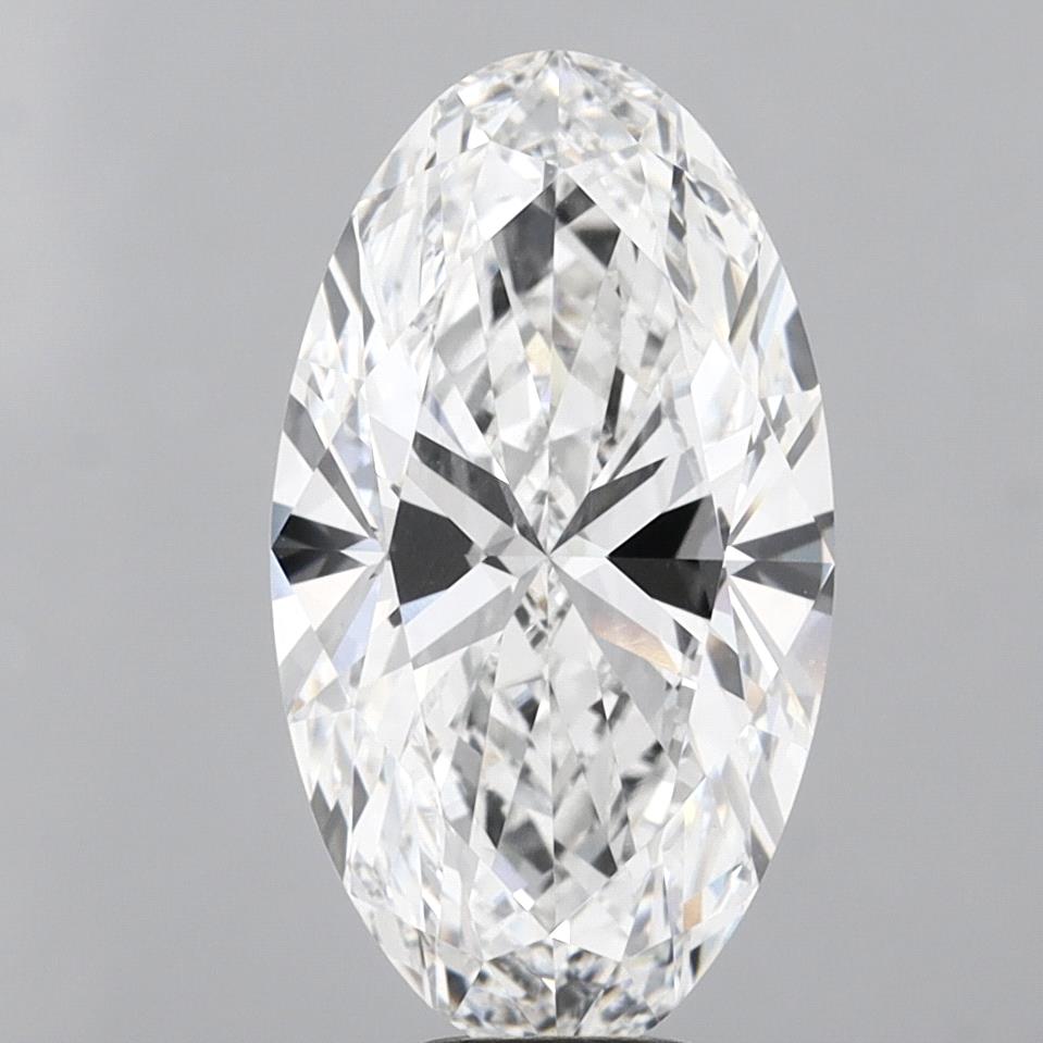 2.08ct Moval, F VVS2 — IGI