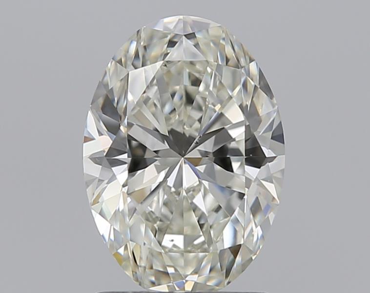 1.32ct Oval Natural Diamond — J VS2, GIA Certified