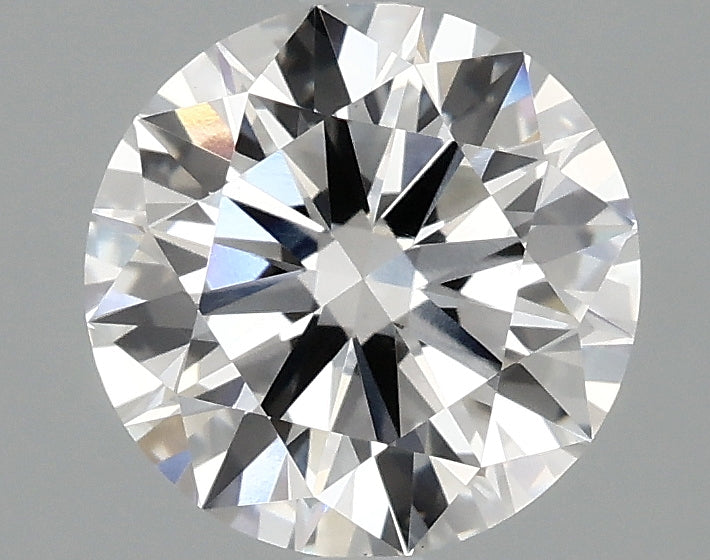 2.07ct Round, E VS1 — IGI