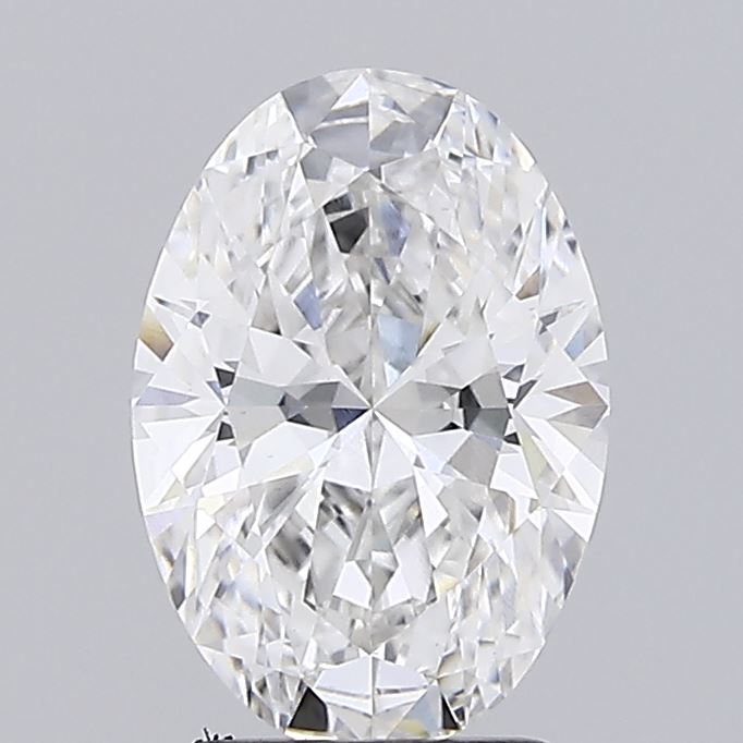 2.1ct Oval, E VS1 — IGI