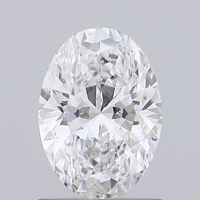 1.04ct Oval, D VVS2 — IGI