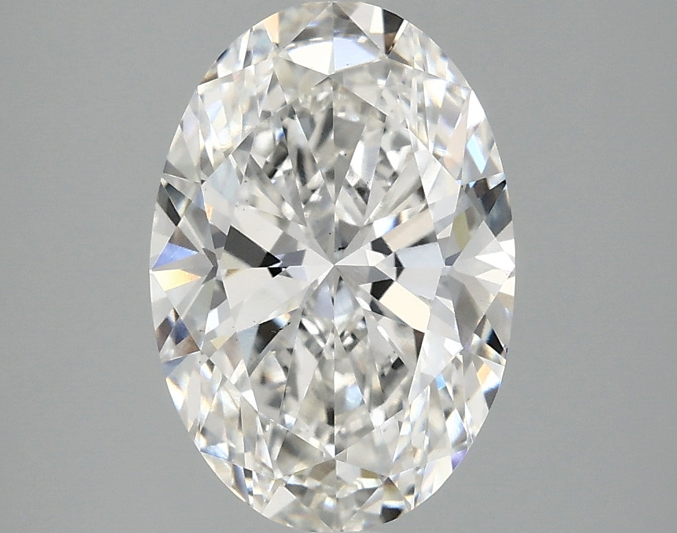 3.02ct Oval Lab-Grown Diamond — F VS2, IGI Certified