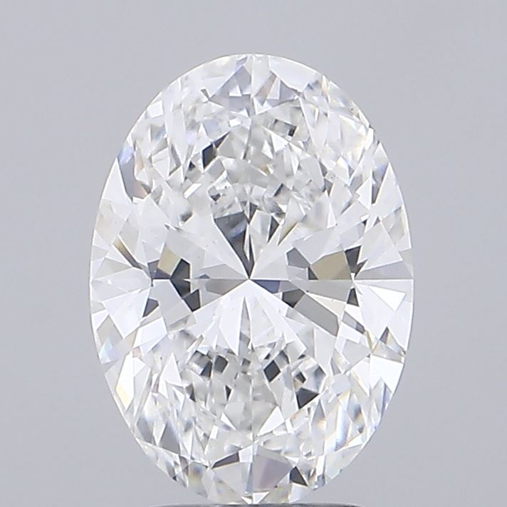 3.51ct Oval, D VS1 — IGI