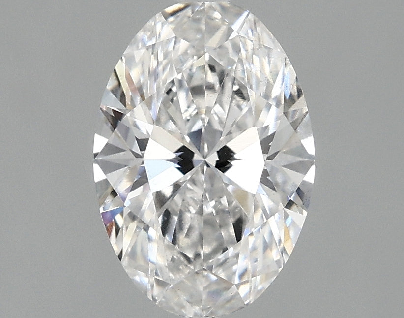 1.27ct Oval, D VS2 — IGI