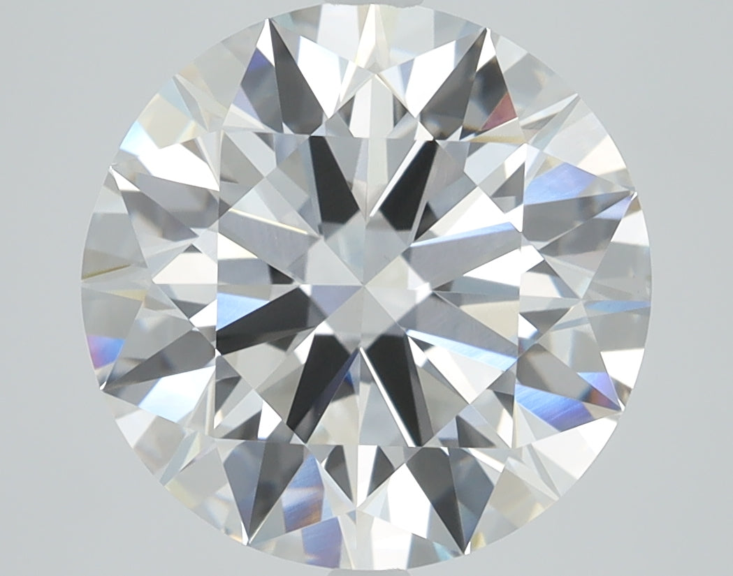 4.01ct Round, F VVS1 — IGI