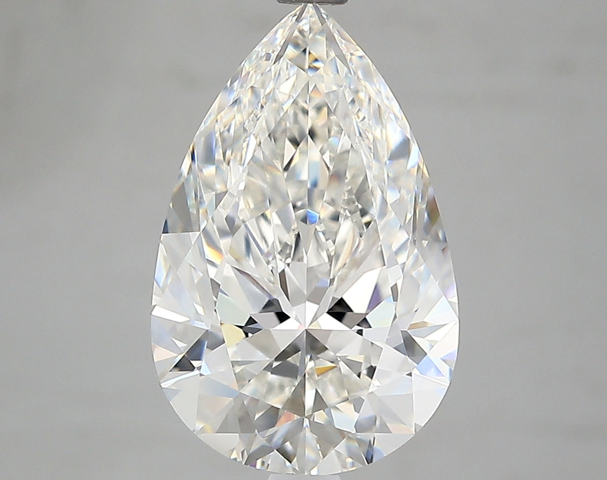 4.0ct Pear Natural Diamond — G VS1, GIA Certified