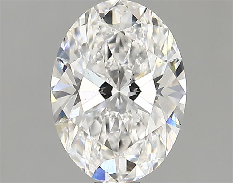 1.38ct Oval, D VS2 — IGI