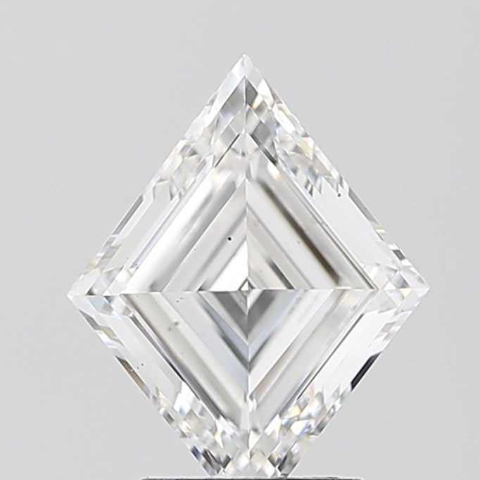 2.07ct Lozenge Step Cut, E VS1 — IGI