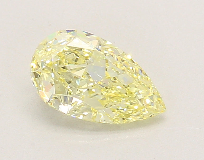 1.15ct Pear Fancy Yellow Lab-Grown Diamond — VS1 | IGI