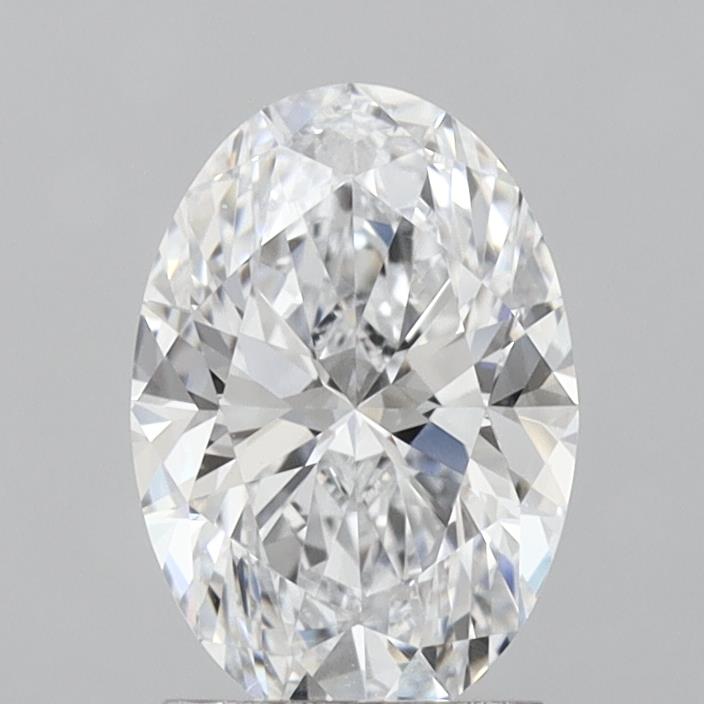 2.04ct Oval Lab-Grown Diamond — D IF, IGI Certified