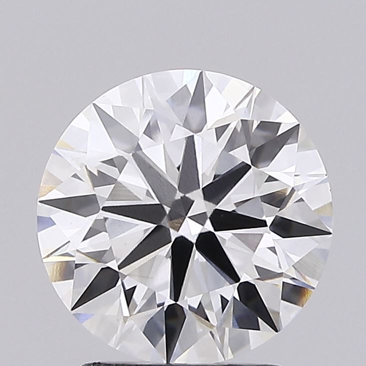 2.47ct Round, F VVS2 — IGI