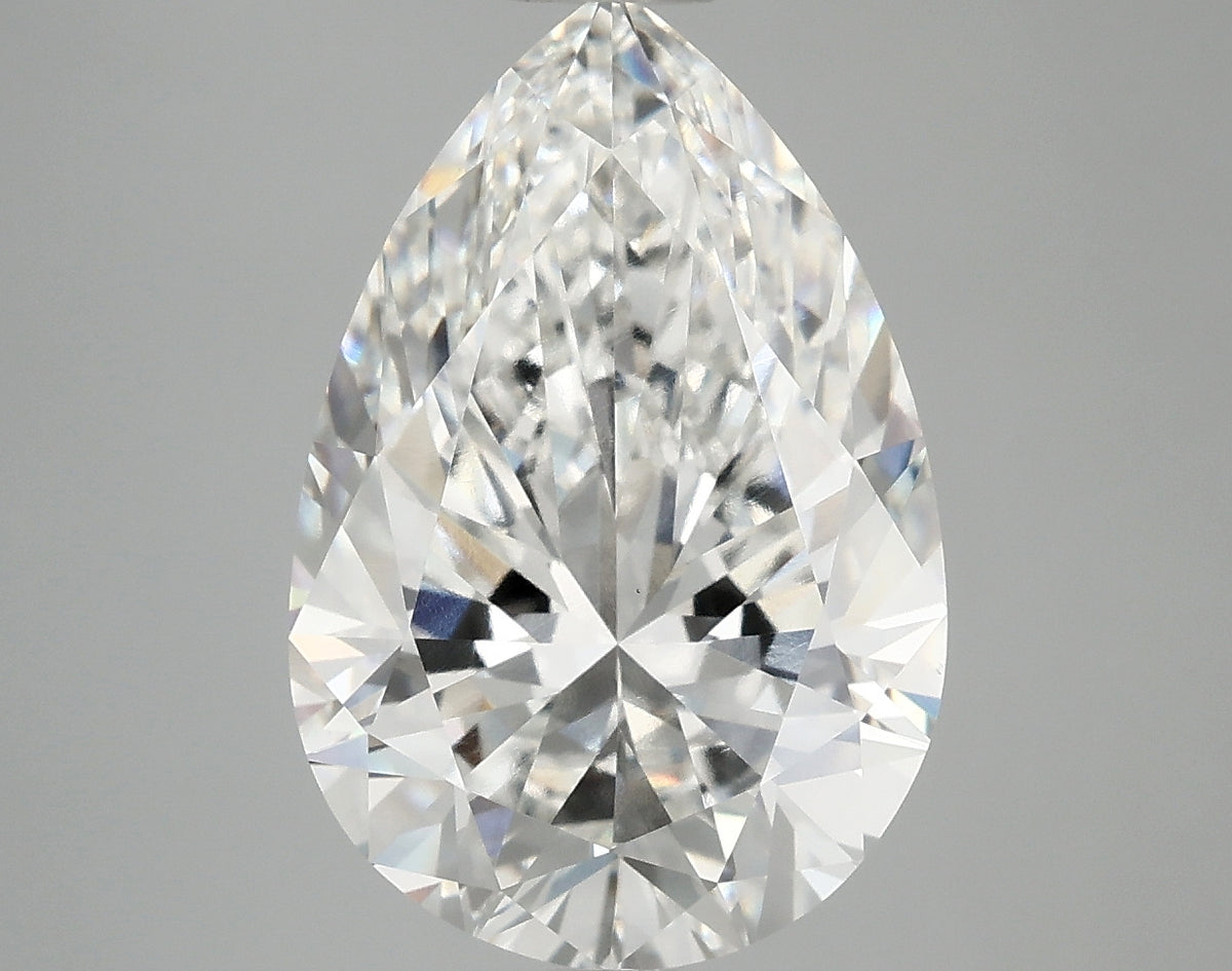 5.08ct Pear Lab-Grown Diamond — F VS2, IGI Certified