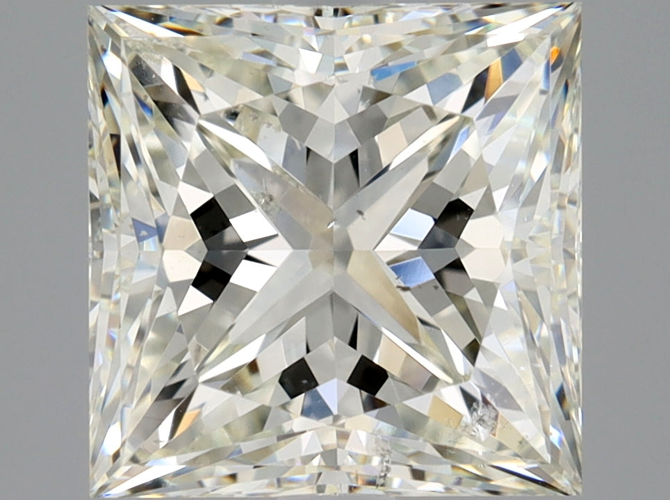 2.73ct Princess Natural Diamond — K SI2, GIA Certified