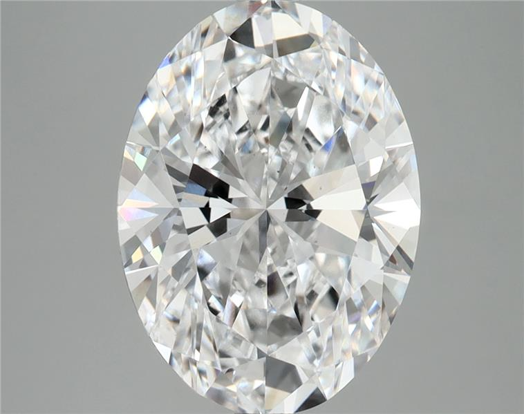 5.1ct Oval, D VS1 — IGI