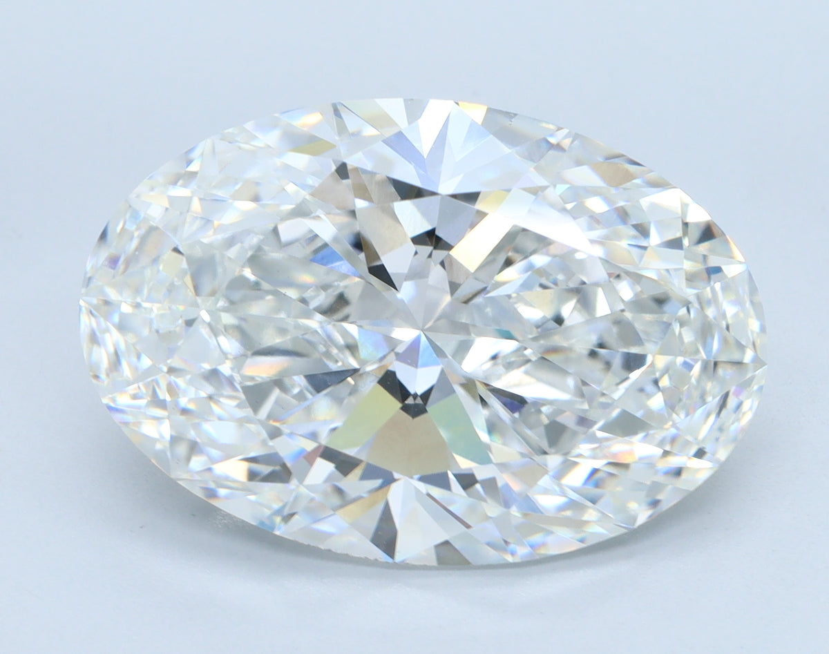 10.03ct Oval, E VS1 — IGI