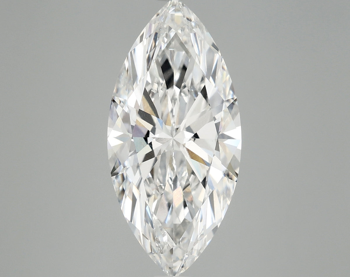 4.06ct Marquise, F VS1 — IGI