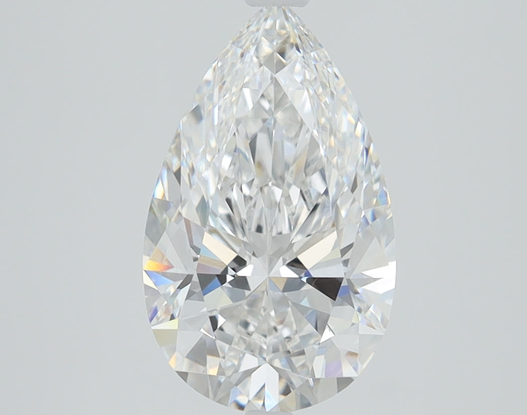 2.07ct Pear, E VVS1 — GIA